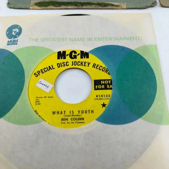 MGM Set Of 3 LP, Vinyl Records Ben Colder Special Disc Jockey - Picture 14 of 14